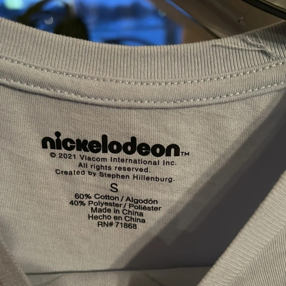 Blue Spongebob Graphic Tee - Picture 4 of 6